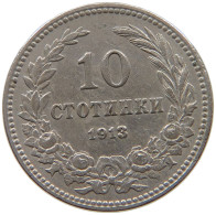 BULGARIA 10 STOTINKI 1913 #a073 0071 - Bulgarie