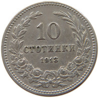 BULGARIA 10 STOTINKI 1913 #a017 0867 - Bulgarie