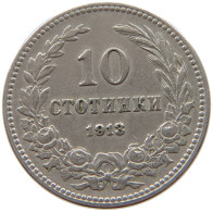 BULGARIA 10 STOTINKI 1913 #a017 0865 - Bulgarie