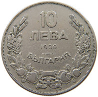 BULGARIA 10 LEVA 1930 #s034 0097 - Bulgarie
