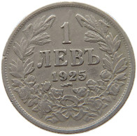 BULGARIA 1 LEV 1925 #s067 0969 - Bulgarie