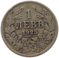 BULGARIA 1 LEV 1925 #s067 0961 - Bulgarie