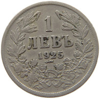 BULGARIA 1 LEV 1925 #s067 0965 - Bulgarie