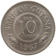 GUYANA 10 CENTS 1967 TOP #c011 0133 - Guyana