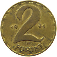 HUNGARY 2 FORINT 1971 #s073 0631 - Hongrie
