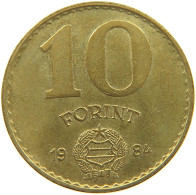 HUNGARY 10 FORINT 1984 #c075 0449 - Hongrie