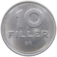 HUNGARY 10 FILLER 1981 ERROR #s074 0207 - Hongrie