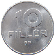 HUNGARY 10 FILLER 1973 TOP #s016 0011 - Hongrie