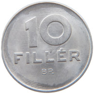 HUNGARY 10 FILLER 1972 TOP #s016 0023 - Hongrie