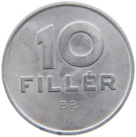 HUNGARY 10 FILLER 1970 TOP #s016 0027 - Hongrie