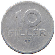 HUNGARY 10 FILLER 1961 #s016 0013 - Hongrie