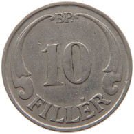 HUNGARY 10 FILLER 1935 #s014 0011 - Hongrie