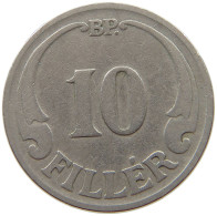 HUNGARY 10 FILLER 1927 #s073 0053 - Hongrie