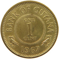 GUYANNA CENT 1967 #a080 0689 - Guyana