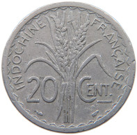 INDOCHINA 20 CENTIMES 1945 #a051 0515 - Indochine