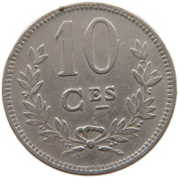 LUXEMBOURG 10 CENTIMES 1924 #a061 0525 - Luxembourg