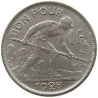 LUXEMBOURG 1 FRANC 1928 #a089 0689 - Luxembourg