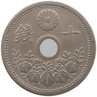 JAPAN 10 SEN 11 1922 #a080 0275 - Japon