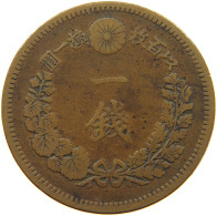 JAPAN 1 SEN 18 1887 #s020 0183 - Japon