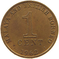 MALAYSIA 1 CENT 1962 #a059 0705 - Malaysie