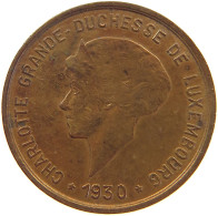 LUXEMBOURG 5 CENTIMES 1930 #c050 0381 - Luxembourg