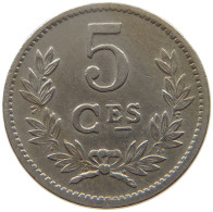 LUXEMBOURG 5 CENTIMES 1924 #a089 0389 - Luxembourg