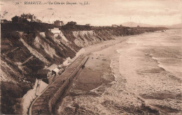 FRANCE - Biarritz - La Côte Des Basques - LL - Carte Postale Ancienne - Biarritz