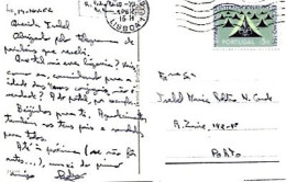 Portugal & Marcofilia, Humor, Lisboa A Porto 1962 (21669 - Lettres & Documents