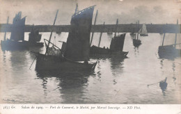 PHOTOGRAPHIE - Salon De 1909 - Port De Camarel - Le Matin - Marcel Sauvaige - Carte Postale Ancienne - Photographs