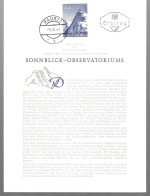 2375c: Österreich- ETB Aus 1961: Sonnblick- Observatorium, Stempel Rauris - Clima & Meteorología