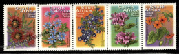 South Africa - Afrique Du Sud - Africa Sur 2001 Yvert  1159 - 63 -Definitive, Flowers - 2007 Reprint - MNH - Ongebruikt