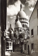 FRANCE - Paris En Flanant - Le Sacré Coeur Vue De La Rue Du Chevalier De La Barre - Carte Postale Ancienne - Andere Monumenten, Gebouwen