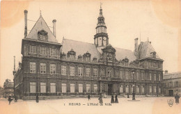 FRANCE - Reims - L'hôtel De Ville - Carte Postale Ancienne - Reims