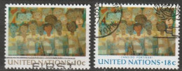 UNO New York 1974 MiNr.267 - 268 O Gestempelt Kunstwerke Der UNO ( 4762 )günstige Versandkosten - Used Stamps