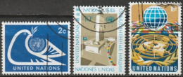 UNO New York 1974 MiNr.269 - 271 O Gestempelt Freimarken ( 4743 )günstige Versandkosten - Oblitérés