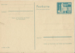 DDR GS - Cartes Postales - Neuves