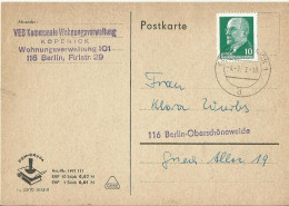 DDR GS 1969 ? - Postales - Usados