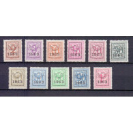 1963 N° PRE736/46 POSTFRIS** - Typo Precancels 1951-80 (Figure On Lion)