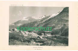 D101 107 E.T. Compton Zufallhütte Rif.Nino Corsi Alpenverein Berghütte Lichtdruck 1894 !! - Sonstige & Ohne Zuordnung