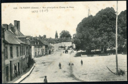 23 SAINT VAURY - RUE PRINCIPALE ET CHAMP DE FOIRE - Sonstige & Ohne Zuordnung