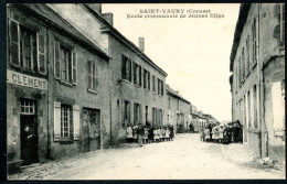 23 SAINT VAURY - ECOLE COMMUNALE DE JEUNES FILLES - Other & Unclassified