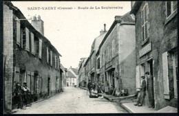 23 SAINT VAURY - ROUTE DE LA SOUTERRAINE - Sonstige & Ohne Zuordnung