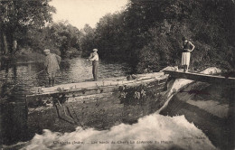 Chabris * Les Bords Du Cher , Le Déversoir Du Moulin * Pêche à La Ligne Pêcheurs - Other & Unclassified