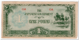 OCEANIA,JAPANESE OCCUPATION,1 POUND,1942,P.4,VF - Autres - Océanie