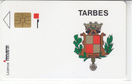 PIAF De TARBES Sans Date Ni Tirage Dos Blanc - Tarjetas De Estacionamiento (PIAF)