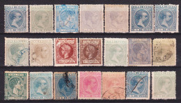 Cuba Nuevos Y Usados - Lote De Estampillas De 1877 En Adelante - Prephilately