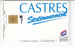 PIAF De CASTRES Sans Date Ni Tirage - Scontrini Di Parcheggio