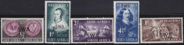 South-West Africa    .    SG    .    144/148      .    *    .    Mint-hinged - South West Africa (1923-1990)