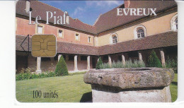 PIAF De  EVREUX 100 Unites Date 11.2002     500ex - PIAF Parking Cards