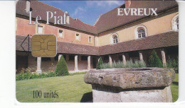 PIAF De  EVREUX 100 Unites Date 11.2002     500ex - Scontrini Di Parcheggio